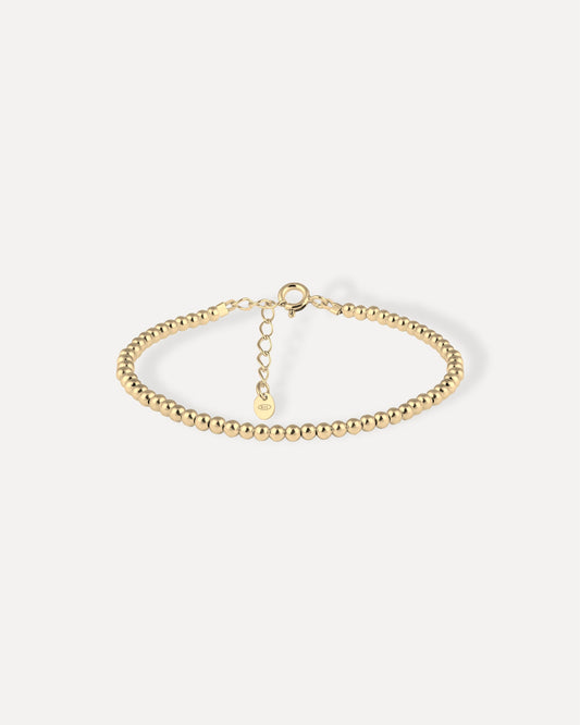 Silver Bead Bracelet