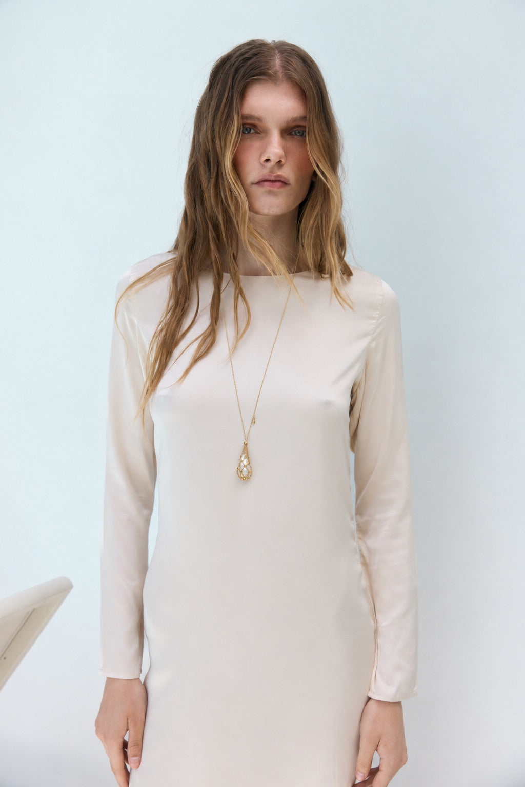 Sterling Silver Pearl Pendant — Hidden Pearl